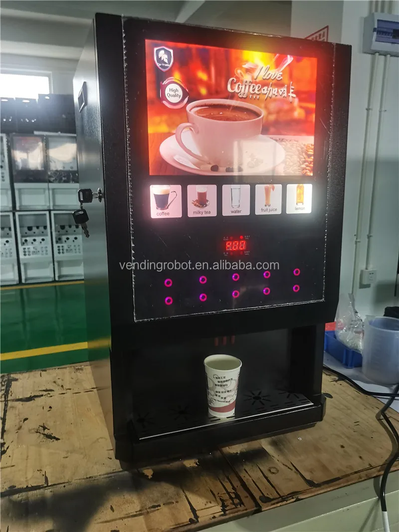 10 Выбор растворимый кофе торговый автомат