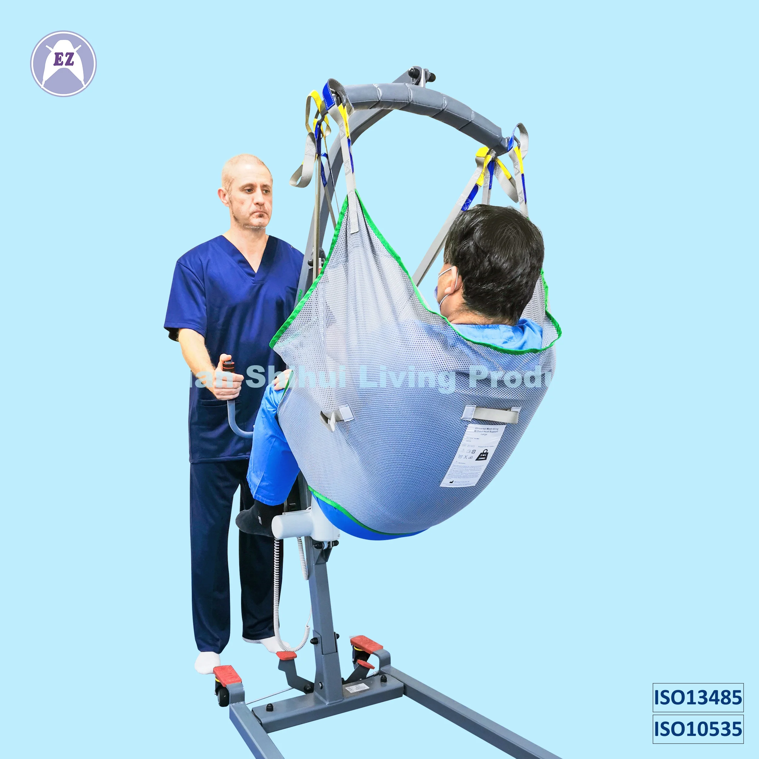 Medical Supplies Health Care Products Disabled Elderly Hoist Moving Aids Patient Hoyer Transfer Lift Mesh Sling