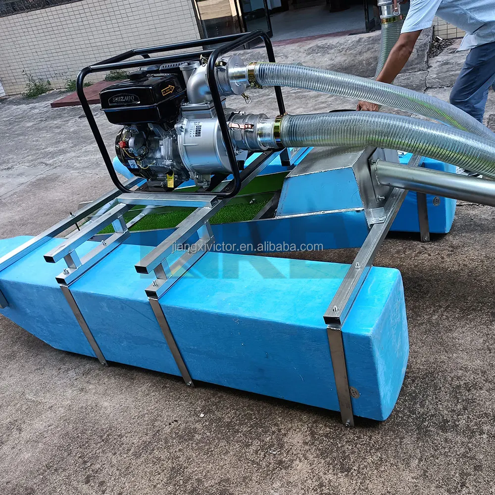 Mini Dredger Gold & Diamond Mining Dredge Boat Gasoline Gold Dredging Ship 2.5/3/4/6'' River Sand Gold Separator