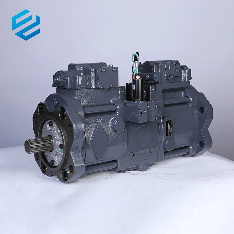 Excavator Kawasaki Hydraulic Pumps Parts K3v140dt-9t1l Electric Control ...