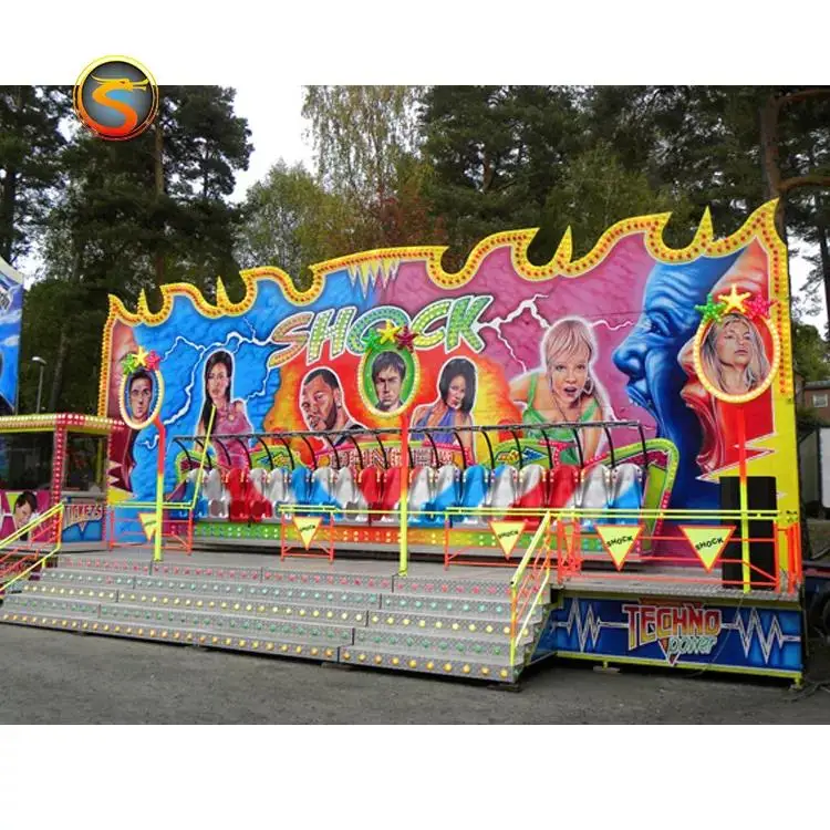 Manege Forain Crazy Wave Ride for Sale - Customizable Amusement
