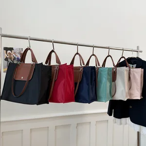 New Arrivals Women's Handbags Large Size Oxford Cloth Material Totes Designer Shopping Bag for Lady