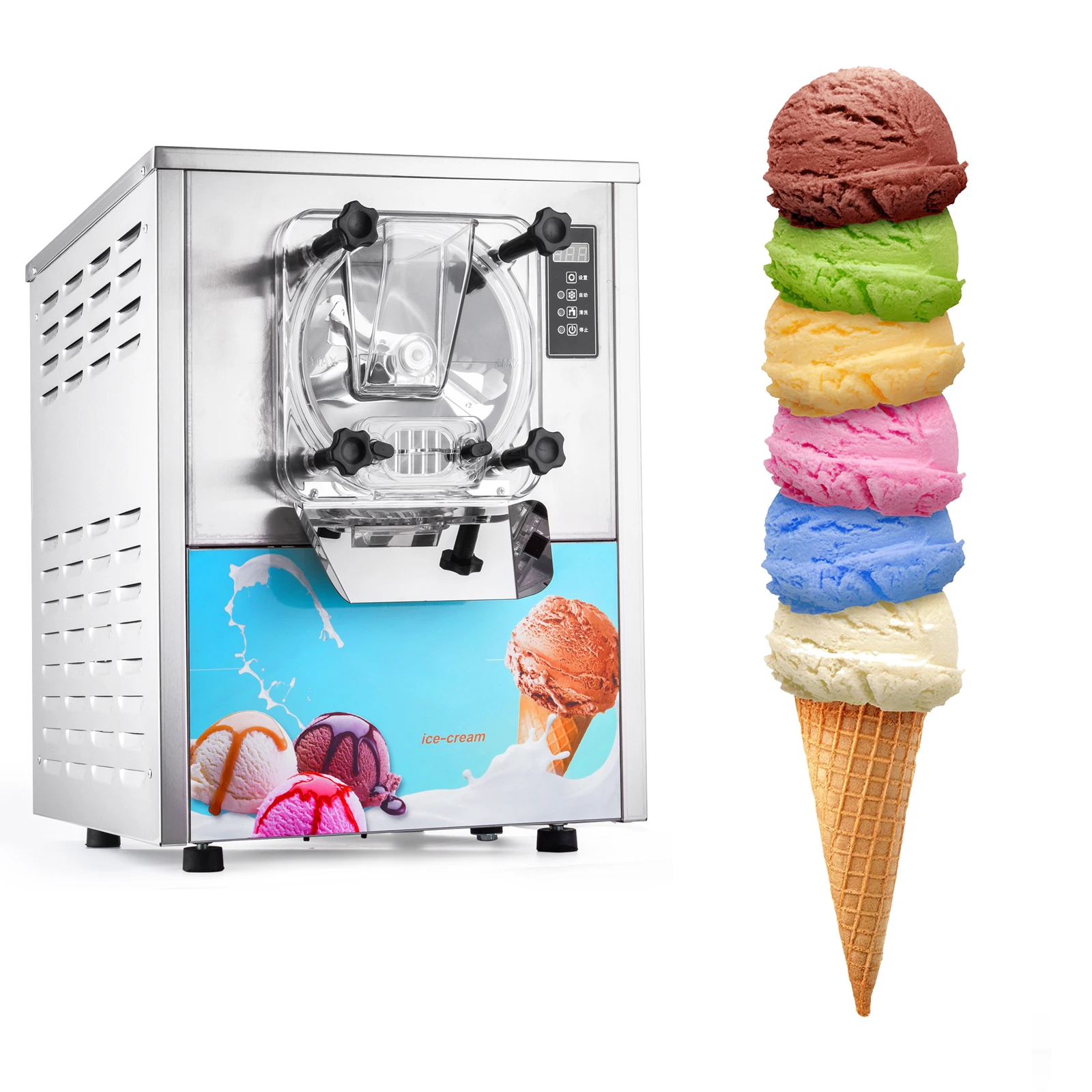 Ice Cream Machine Hard Taylor CE Approved Batch Freezer Ice Cream Machine  Hard Ice Cream Maker - China Batch Freezer, Gelato Machine