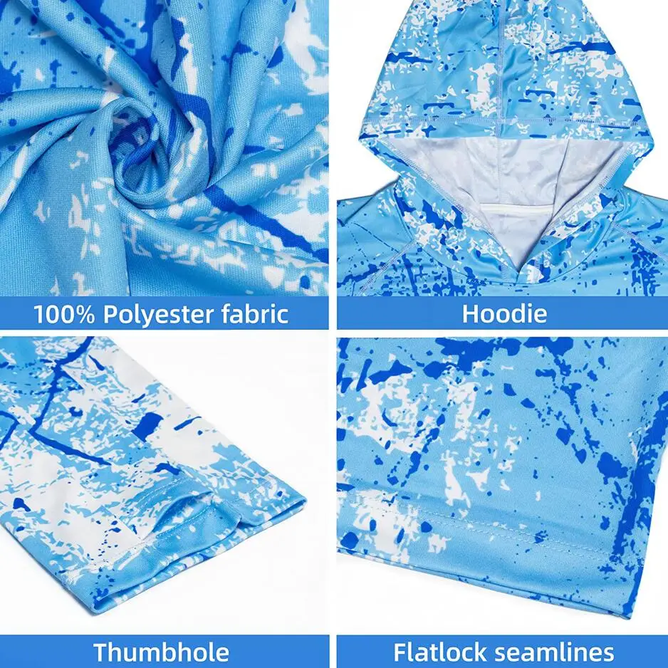No Middleman Camicia da pesca ad asciugatura rapida Stampa a sublimazione delle prestazioni Abbigliamento personalizzato a maniche lunghe da uomo Pesca unisex264_voghion.com