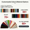 Opciones de color