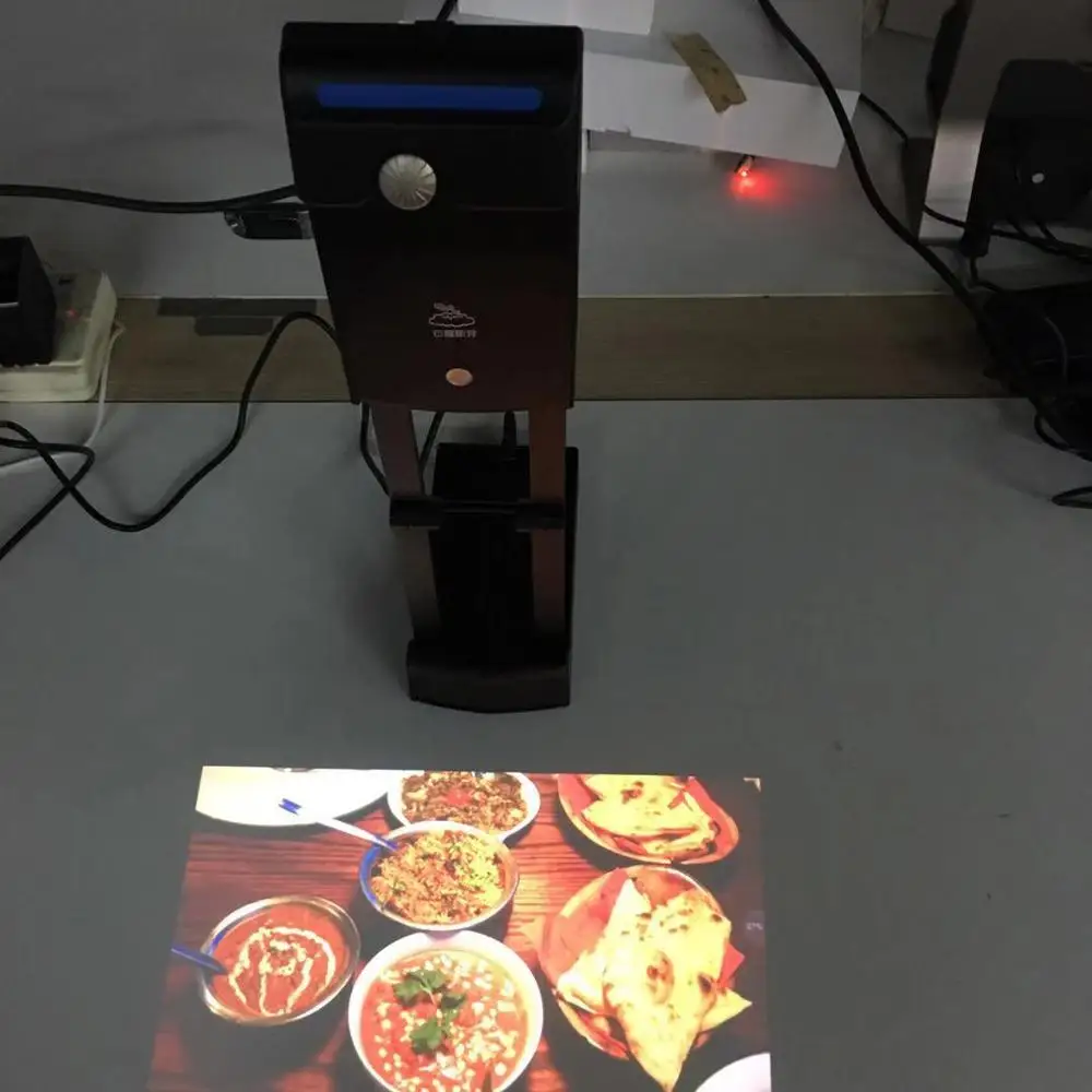 Портативный интерактивный планшетный проектор технология лазерной калибровки изображения