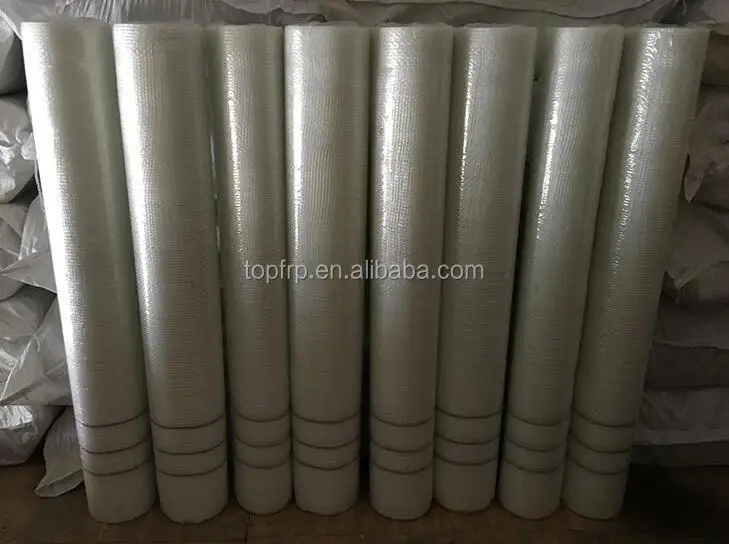 5*5mm Alkali Resistant GRC Fiberglass Mesh Cloth for Walls