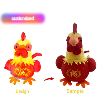 OEM Personalized Kawaii Cartoon Design Super Soft Polyester PP Cotton Filled Stuffed Animal Plush Toy Stress Relief