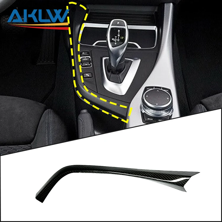 Couvre-poignées Intérieures Porte Style Carbone Pour BMW Série 1 F20 F21 F22 (2012-2018) Et Série 2 F22 F23 (2014-2019) - Lot De 2 Pièces ABS