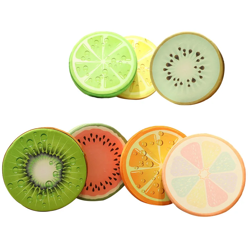 Cuscino Decorativo A Forma Di Kiwi - Morbido, Copertura Lavabile, Per Divano, Sedia O Ufficio