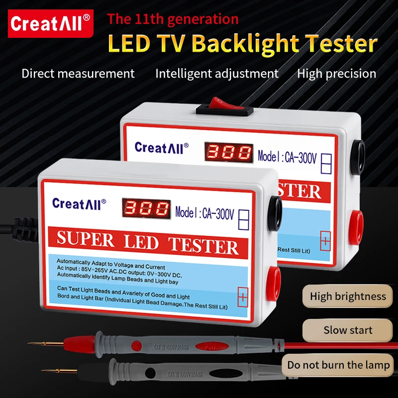 Tragbare LED Tester Testen Led TV Backlight Lamp Reparatur Testsondenmitschalter Tragbare LED Tester Testen Led TV Backlight Lamp Reparatur Testsondenmitschalter
