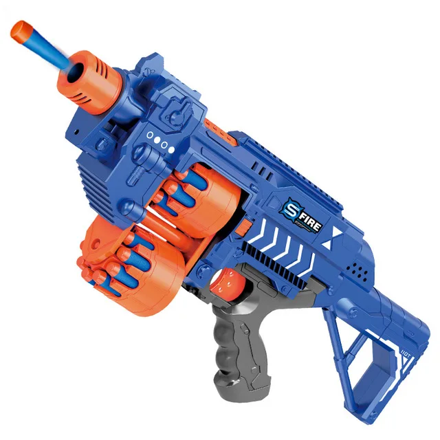 Conjunto de armas de brinquedo, pistolas e blasters para jogo de