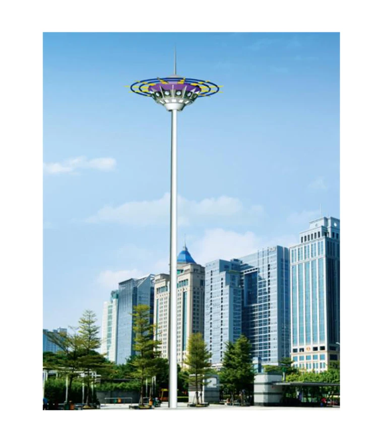 flood lighting led weight of high mast for india