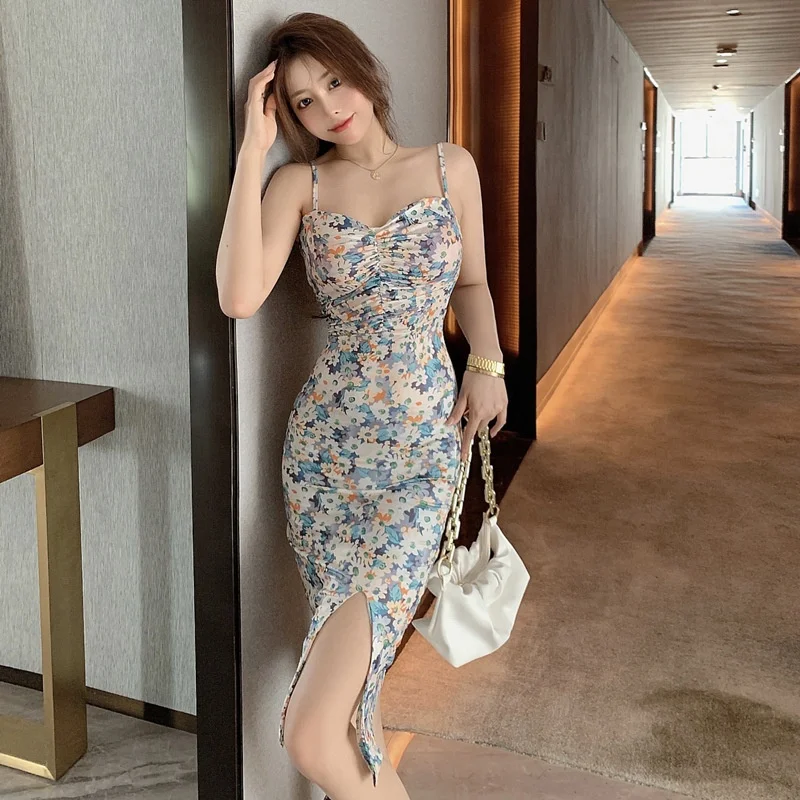 Sleeveless Floral Maxi Dress 