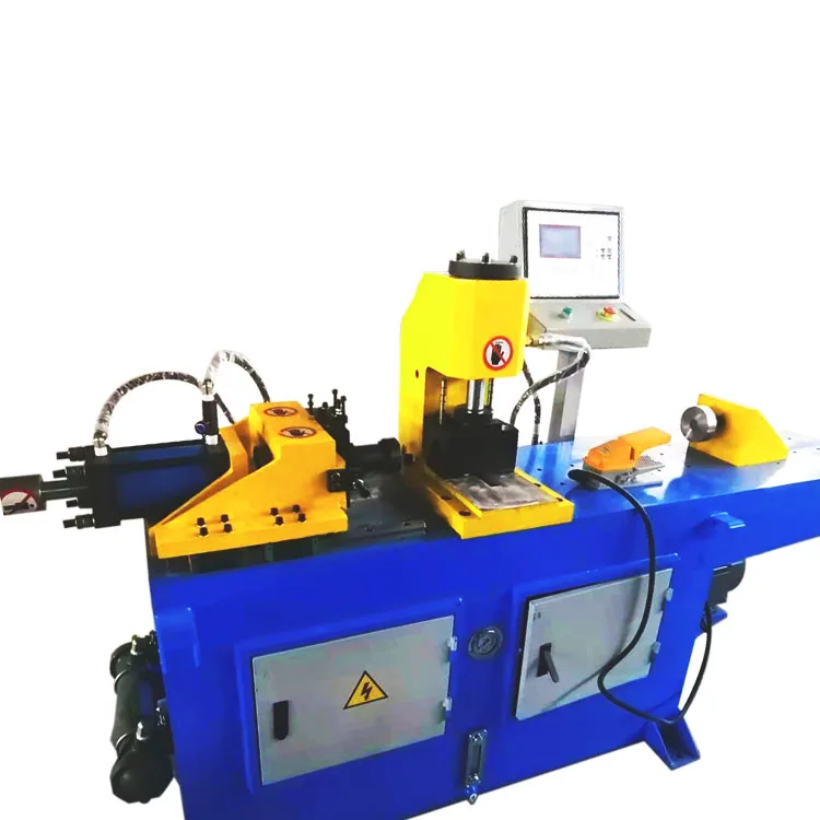 Двойная головка CNC автоматическая стальная медная алюминиевая трубка Концевая формовочная редукционная машина для труб