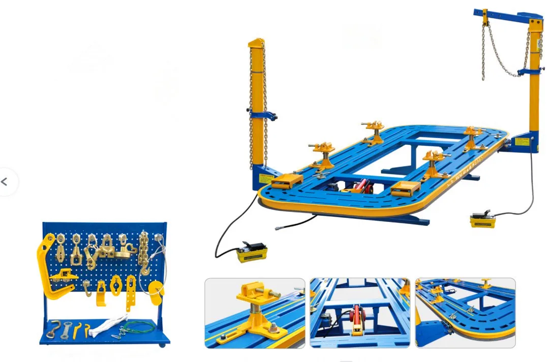 CE Auto Body  hot sale car frame machine auto body pulling tower frame machine details