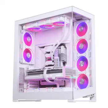 New PHANTEKS NV7 White Middle Tower Case Gaming PC Gaming CASE Full Tower pc case atx