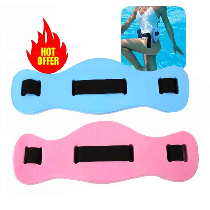 2025 Factory Custom Logo Swimming Training Aid Waist Adjustable Aquatic Floatation Belt Eva Foam Swimming Belt