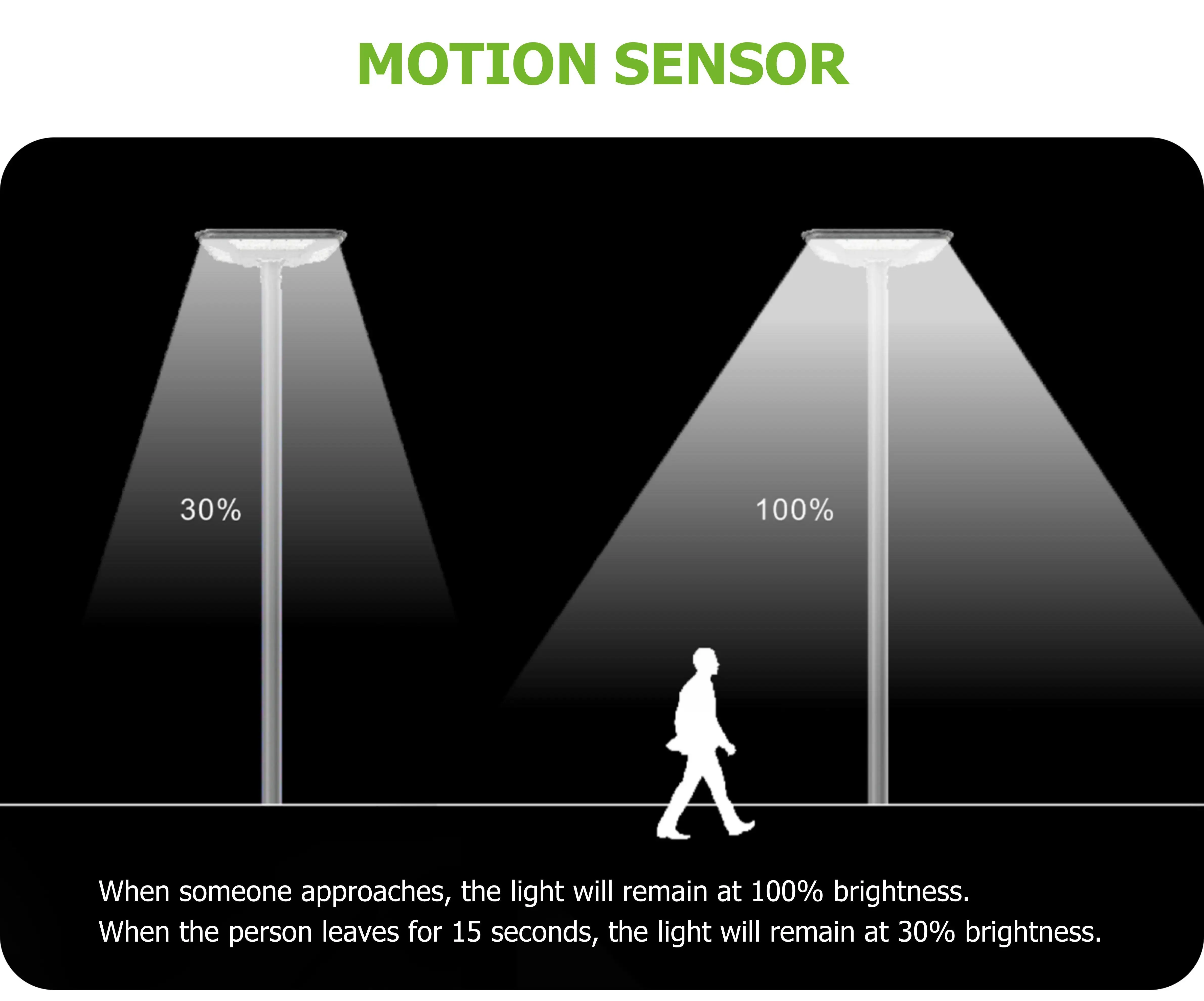 Outdoor IP66 Street Lamp Lawn Patio Yard Walkway Landscape Waterproof With Remote Control 3