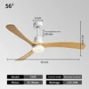 52IN -- Blanco + Madera