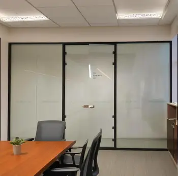 Factory Supply Intelligent Electronic Custom Safety PDLC Switchable Smart Film Glass Partition Wall