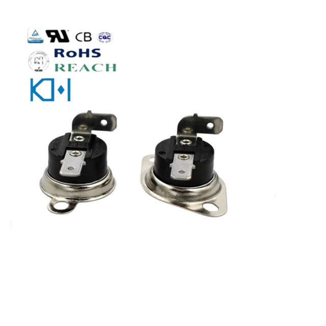 KH Rice Cooker Thermostat Temperature Controller Bimetal Thermostat KSD301Electrical Breaker Circuit Overload Protector Parts
