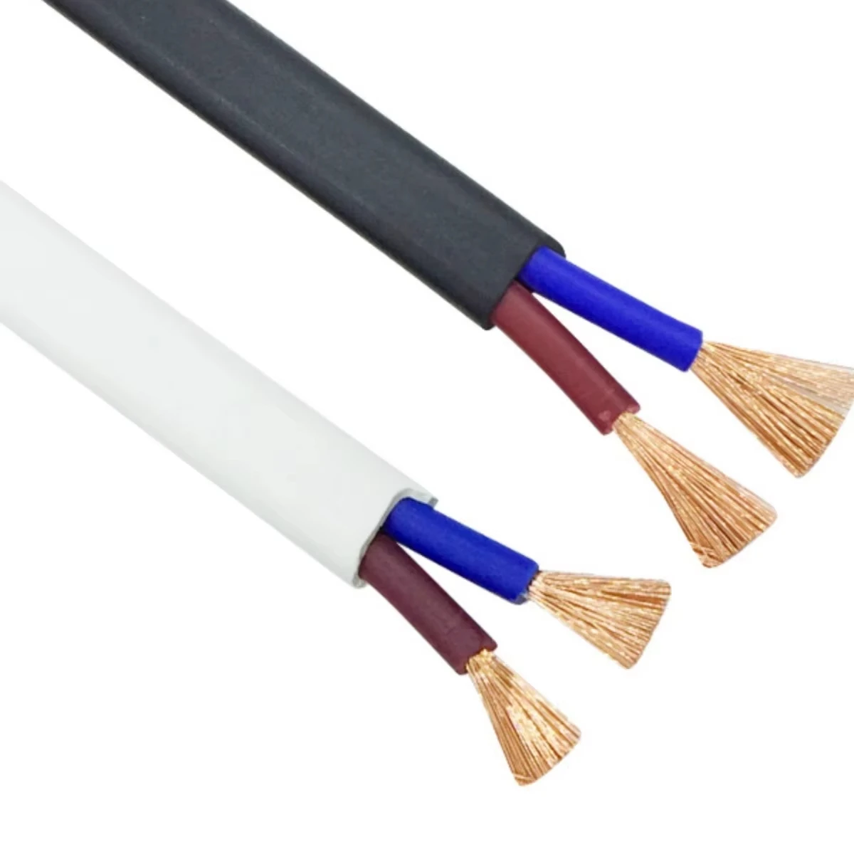 RVVB Two-core flexible flat cable PVC sheath