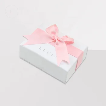Eco Friendly Paper Packing Boxes Customized Design Luxury bow tie Gift packaging box