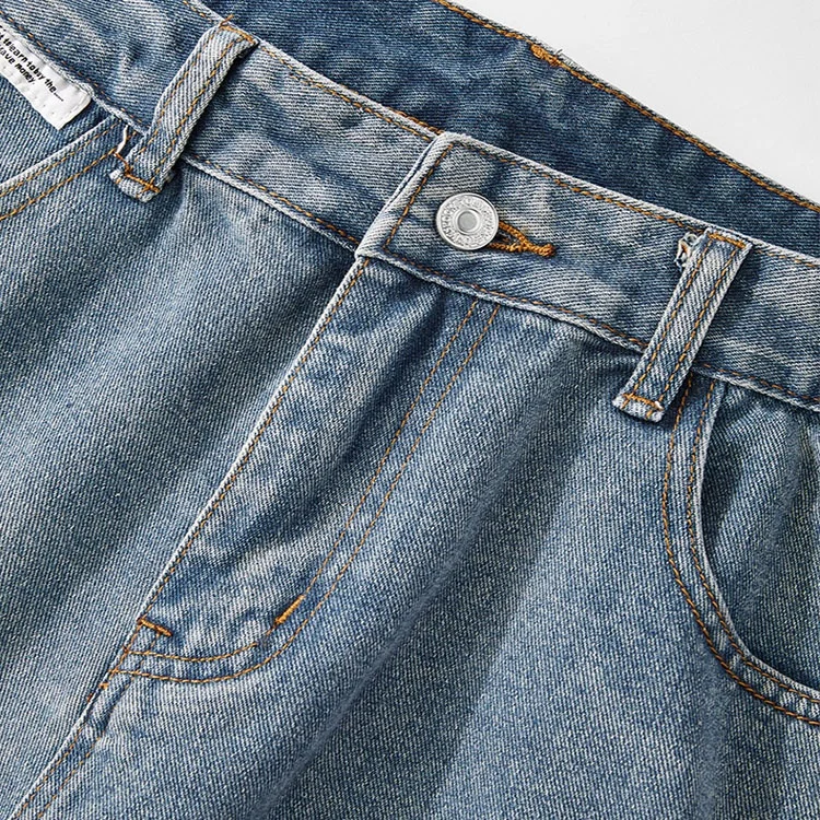 JMIERR Herren Jeans Regular Fit - Stretch Baumwolle Casual Baggy Hosen