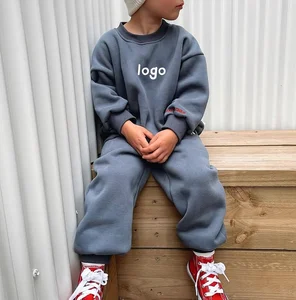 Wholesale Kids Clothing 1-13 Years Track Suit Children Boys Girls Winter Sports Clothes Joggers Set Boys Clothing Sets