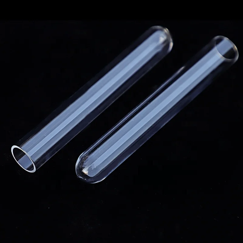 Glass Tube Quartz Rod Furnace Plug Pushrod Spherical Tube Transparent Polished Blowing