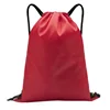 Drawstring backpack red