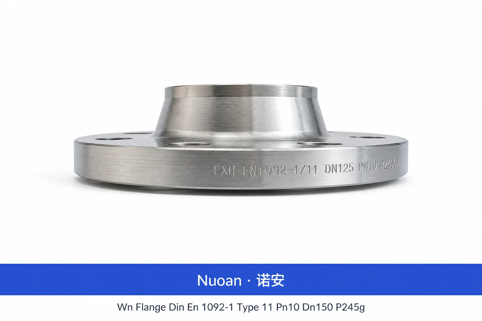 Wn 法兰 Din En 1092-1 类型 11 Pn10 Dn150 P245gh P250gh S235jr So
