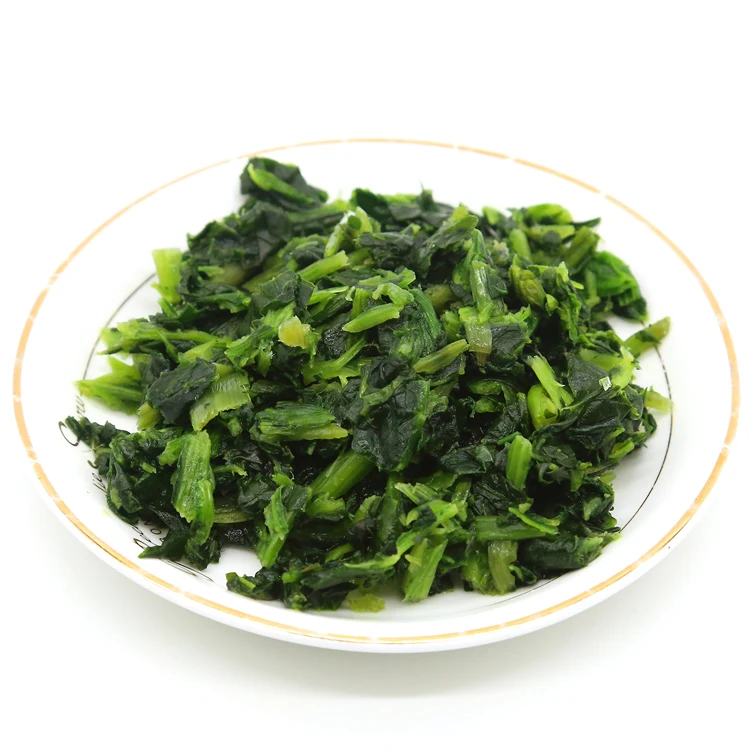 Factory Price IQF Frozen Spinach Chopped Vegetable