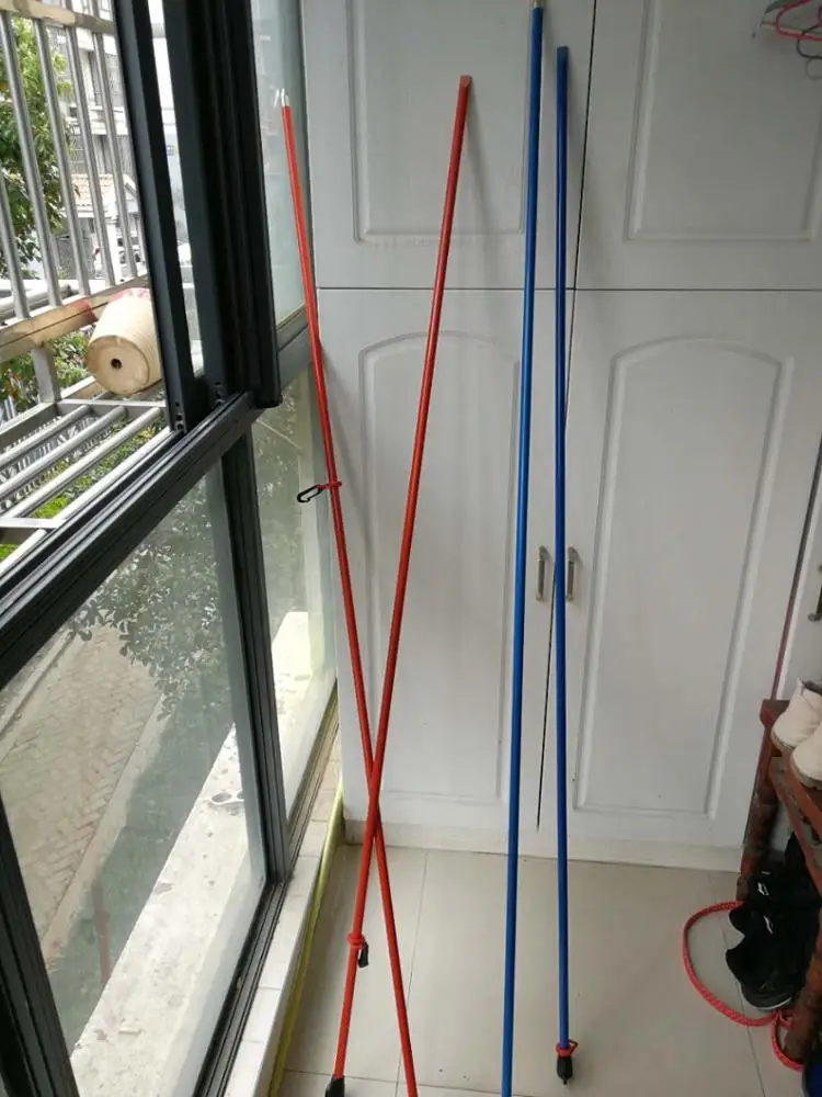 Стеклопластиковые Трекинговые палочки для спорта на открытом воздухе под заказ, ручка из ФАП, палка для кемпинга и ходьбы, лыжная палка