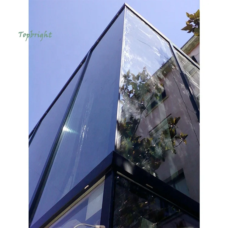 Structural Glass Curtain Walls Unitized Curtain Wall Cladding System Profile Price Steel Frame Aluminum Huge Curtain Walls