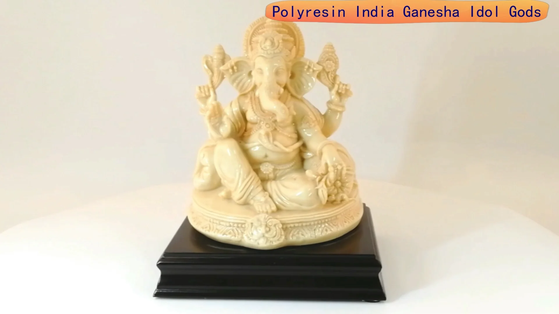 Religion Decoration Small Resin India Ganesha Idol Gods Hindu Religious