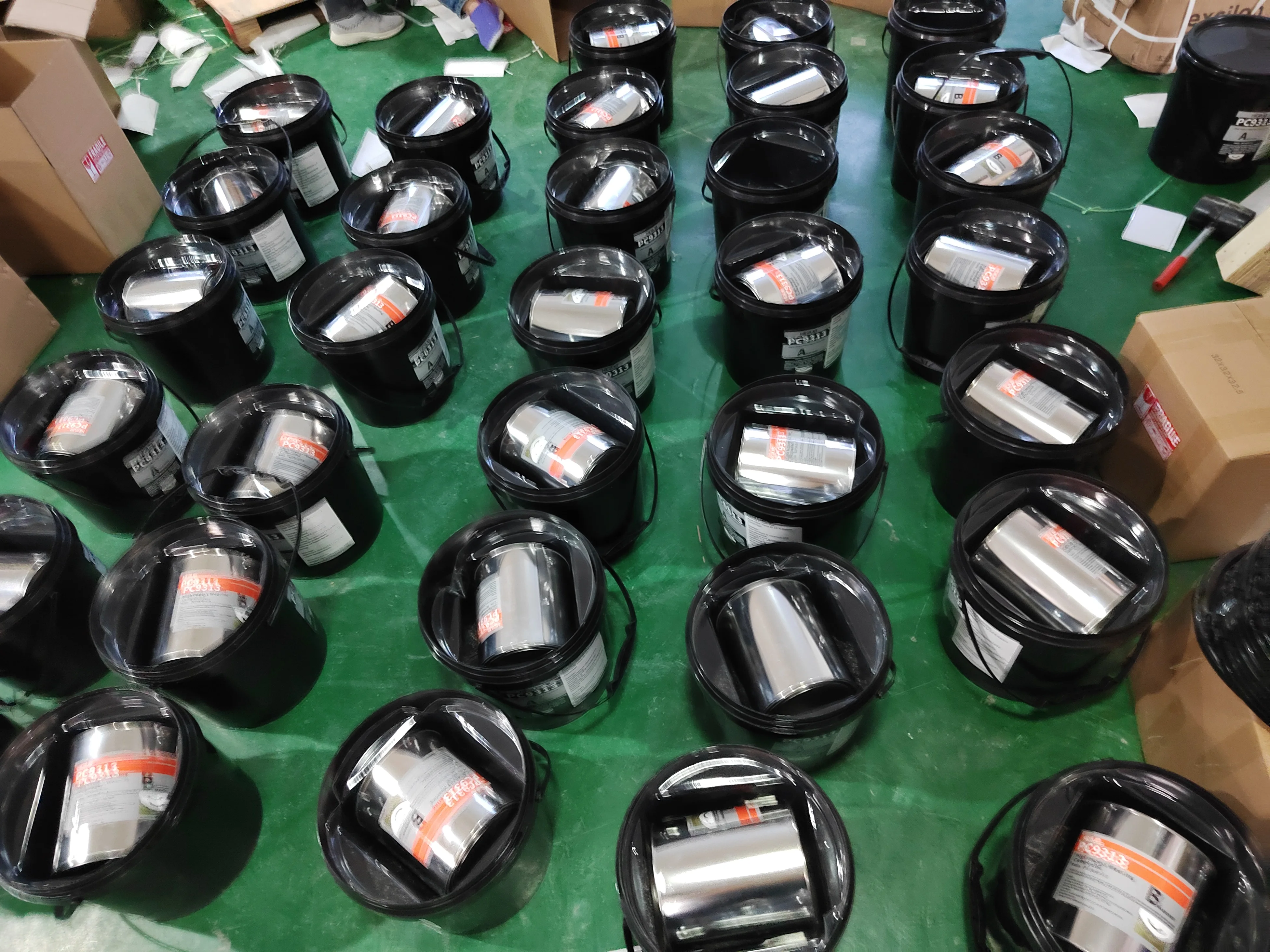 High Performance Backing Compound Resin Wearing Coating Compound Ceramic Beads Epoxy for Backing Wear Metal in One Crushers