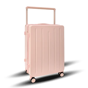 Carry on Travel Bag Fashion Cabin Luggage Trolley Suitcase for Men Women Pc Material