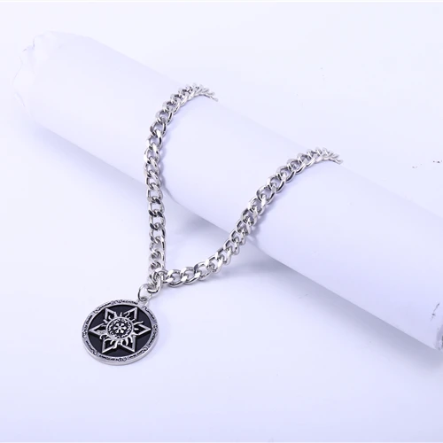 New products quality Six-pointed star pendant necklace European and American Hip Hop necklace
