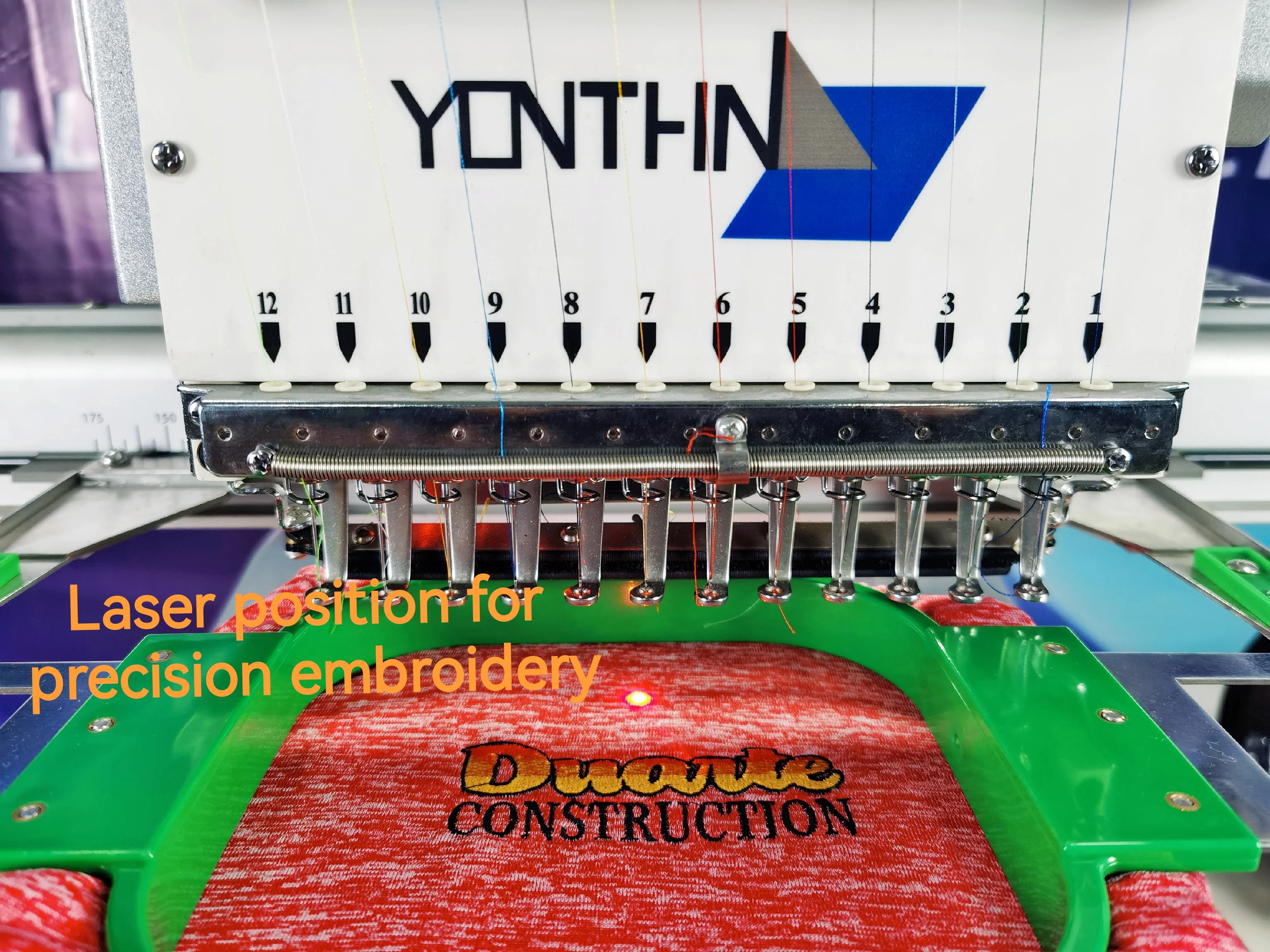 Recommend Yonthin Commercial Automatic Small Computerized Hat Embroidery Machine for 1 Head Home Sale