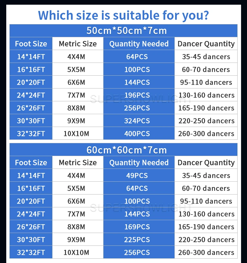 Dubai Led Light Dance Floor 3d Mirror Infinitely Led Dance Floor Light