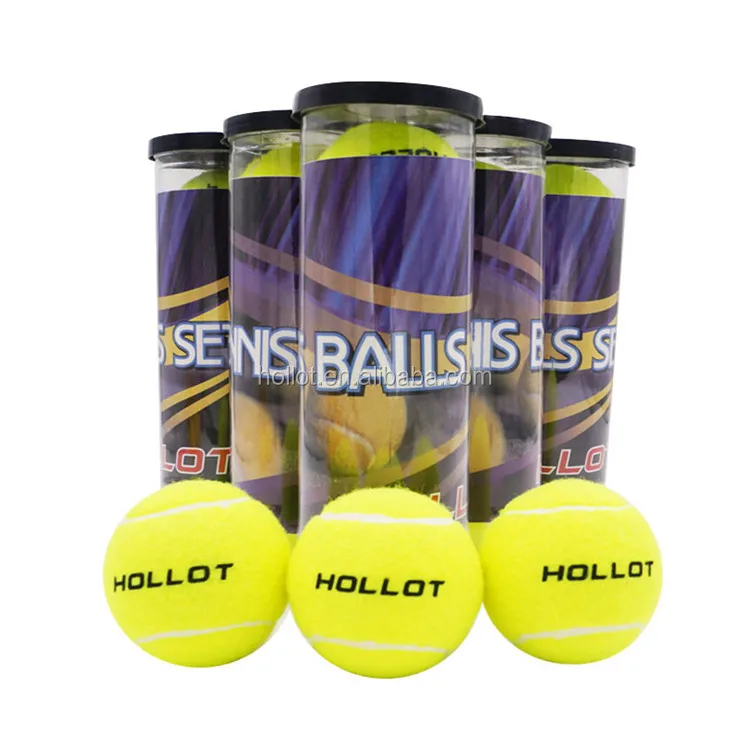 Wholesale Color Custom Tennis Ball Durable High Bounce Tennis Ball