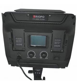 TRIOPO TTV-480Bi 48W LED Photography Video Light 2700-6500K Photo Studio Panel Light Shooting Live Youbube Tiktok detail image