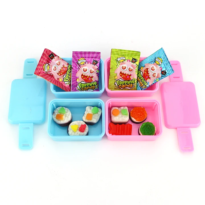 Box lunch sushi candy