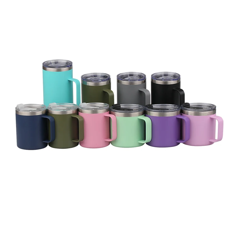 Кружка для кофе из нержавеющей стали с вакуумной изоляцией, 12 унций