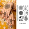Adesivo tatuaggio mandala syb-160-150x210mm
