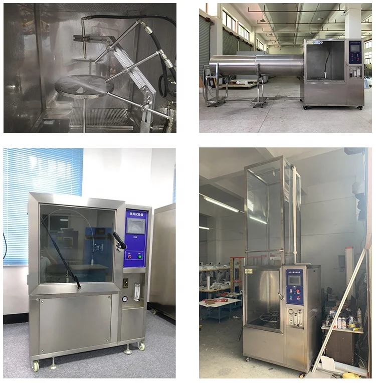 IPX3 IPX4 Environmental Waterproof Test Chamber Rain Spray Testing Machine