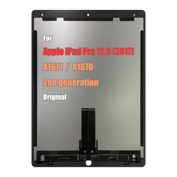 Original LCD For Apple iPad Pro 12.9 2017 A1670 A1671 LCD Display Touch Screen Replacement With Board For iPad Pro 12.9 2nd gen