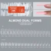 Almond Sandwich Nails Dual Forms